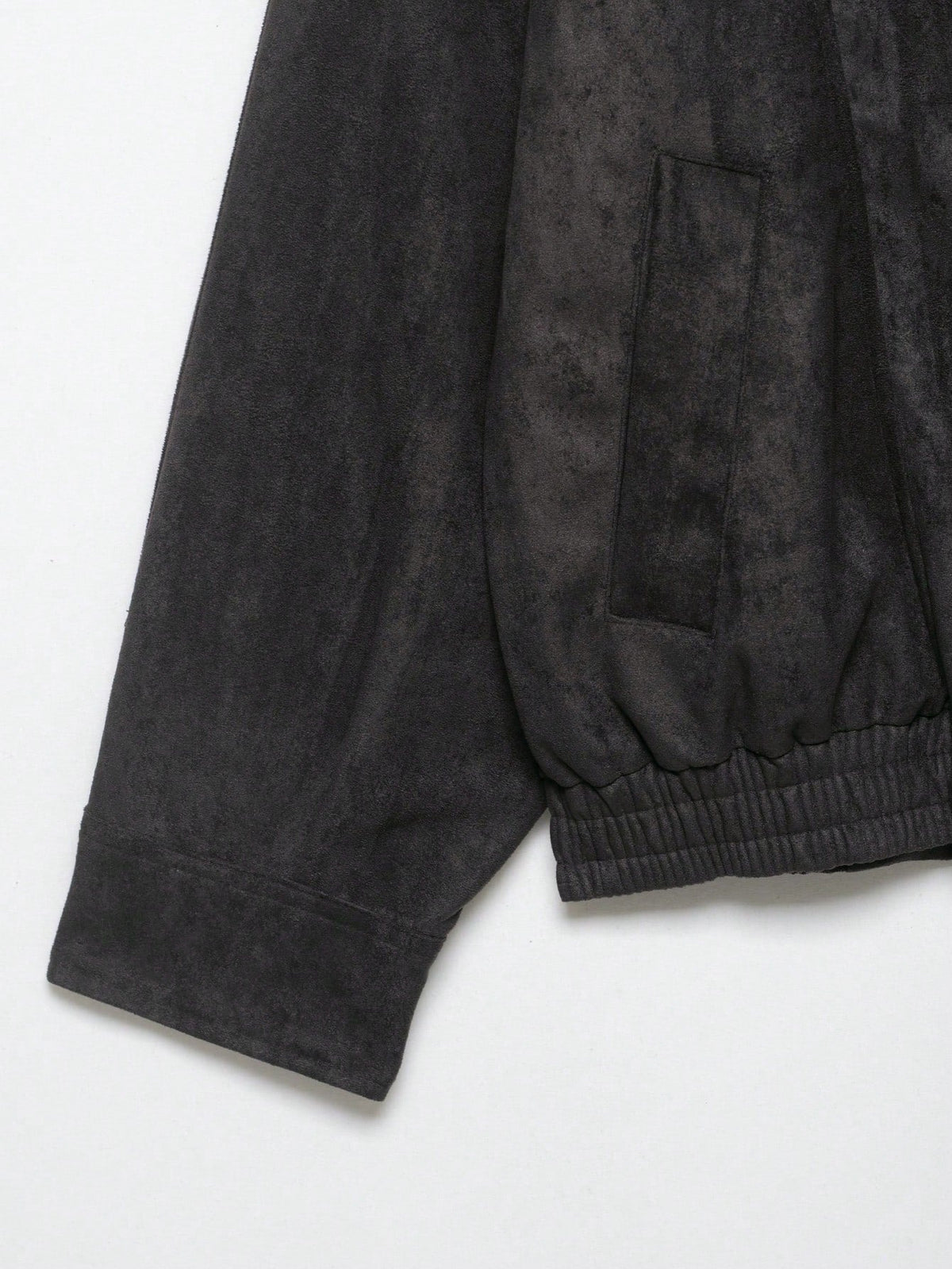 Seelio Jaqueta Casual Feminina de Couro Sintético com Gola Alta, Estilo Europeu e Americano, Moda Minimalista Versátil, Streetwear, Outono/Inverno - Preto e cinza