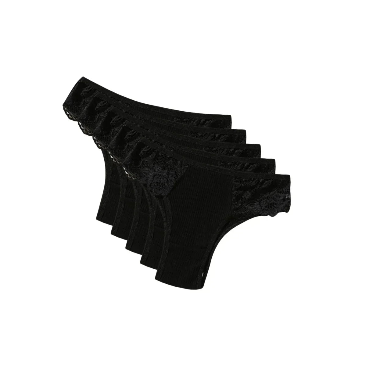 Kit 5 Calcinhas Comfort Belt Originais - 100% Algodão