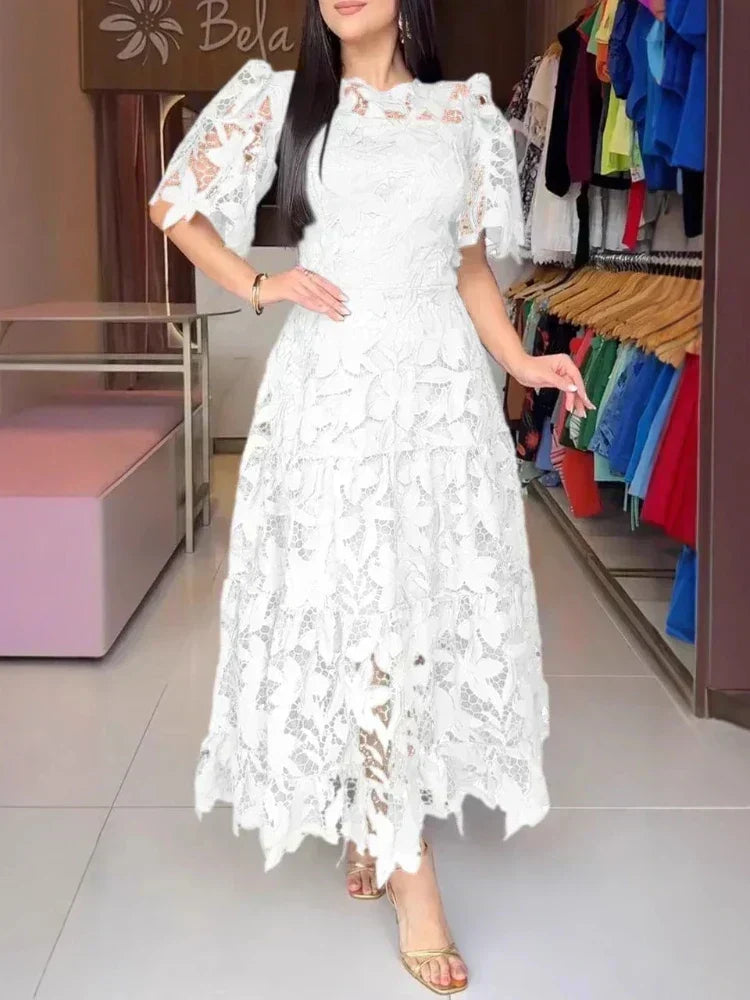 Vestido Feminino de Renda Anaju
