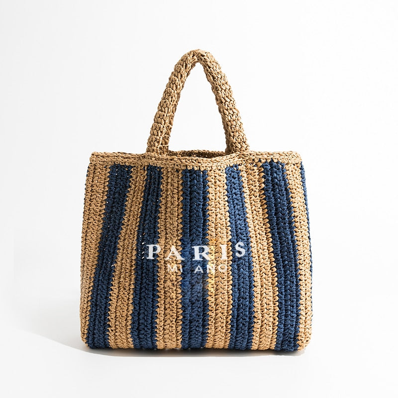 Bolsa de Praia em Palha Nobre - Milano