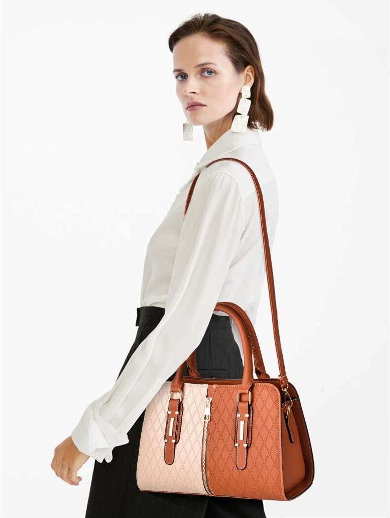 Bolsa Feminina de Couro - Duo Elegance