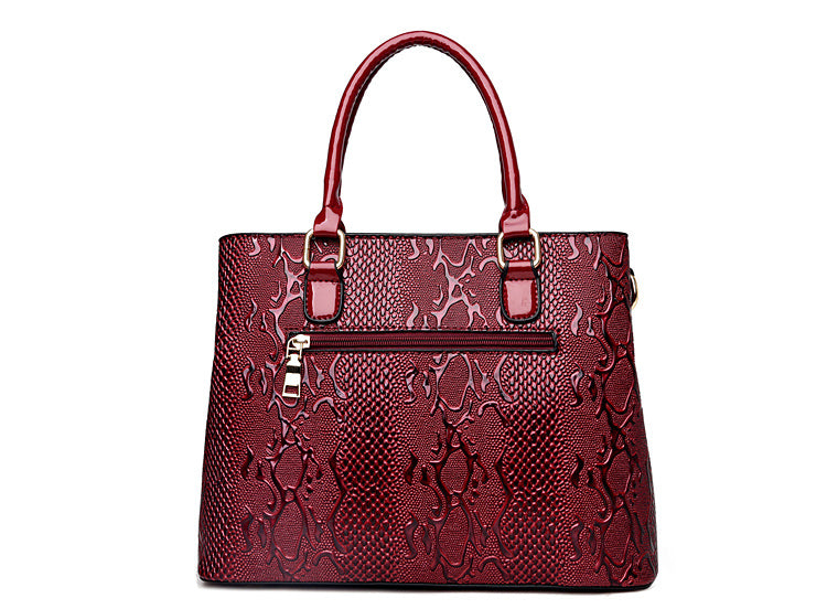 Bolsa Feminina de Couro - Intrecciato