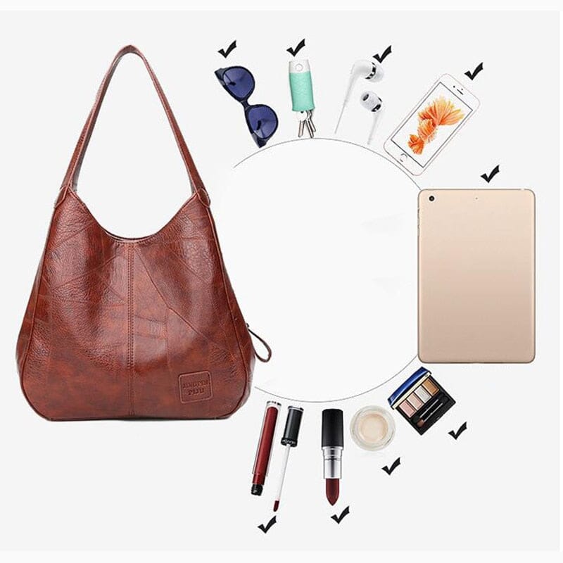 Bolsa Feminina de Couro - Luxury