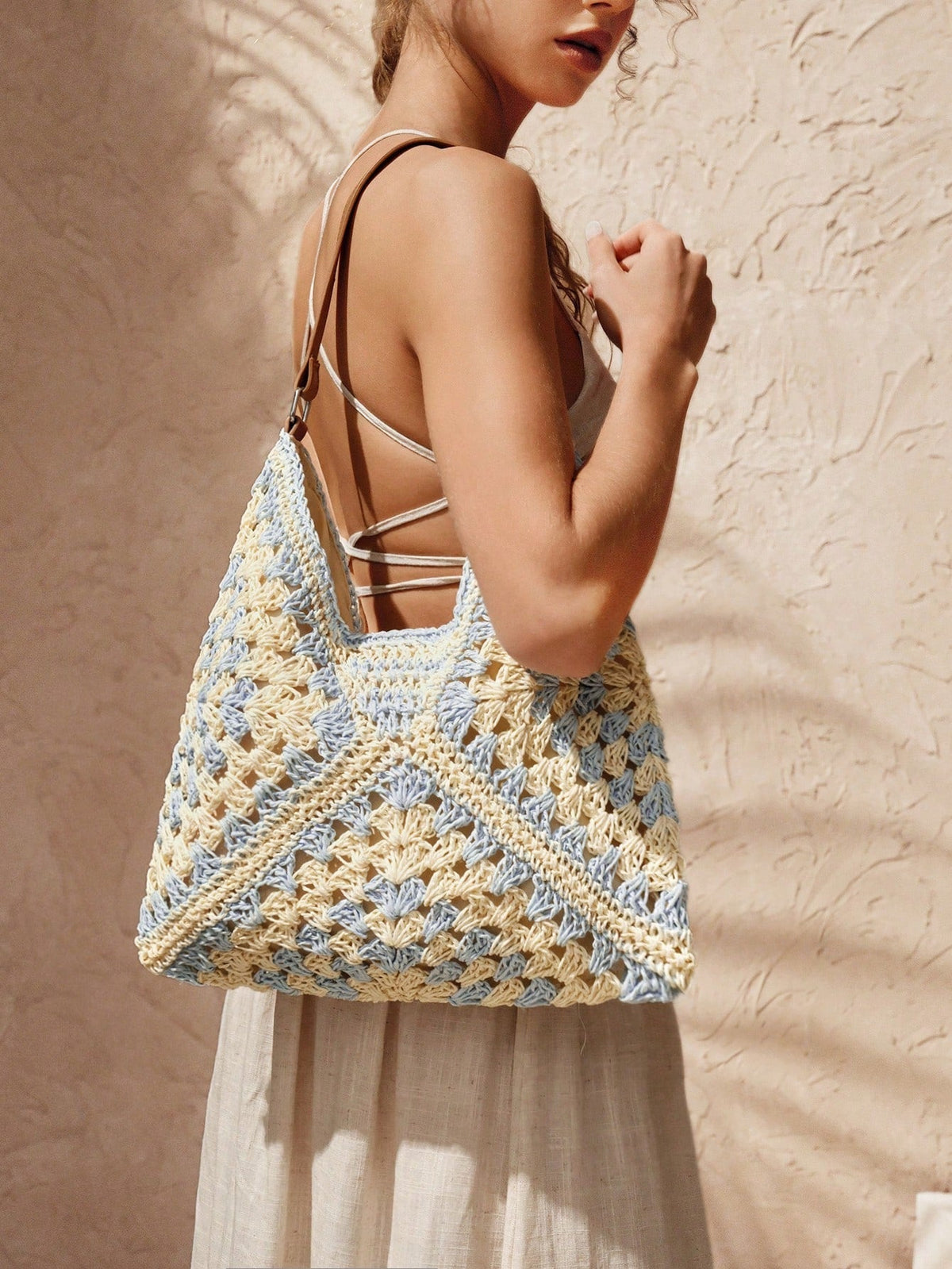Bolsa Valérie em Crochê