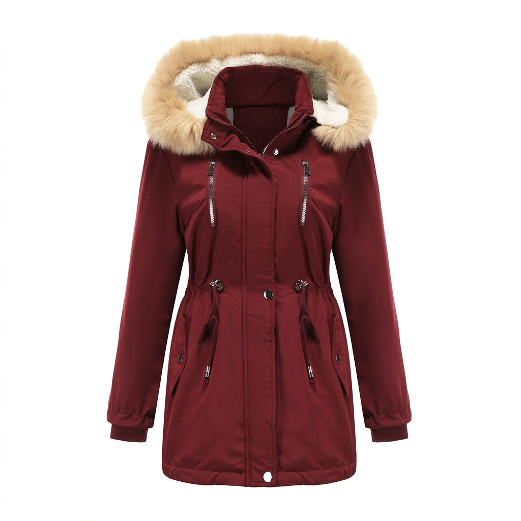 Jaqueta Feminina Parka Filó de Inverno Lemartine