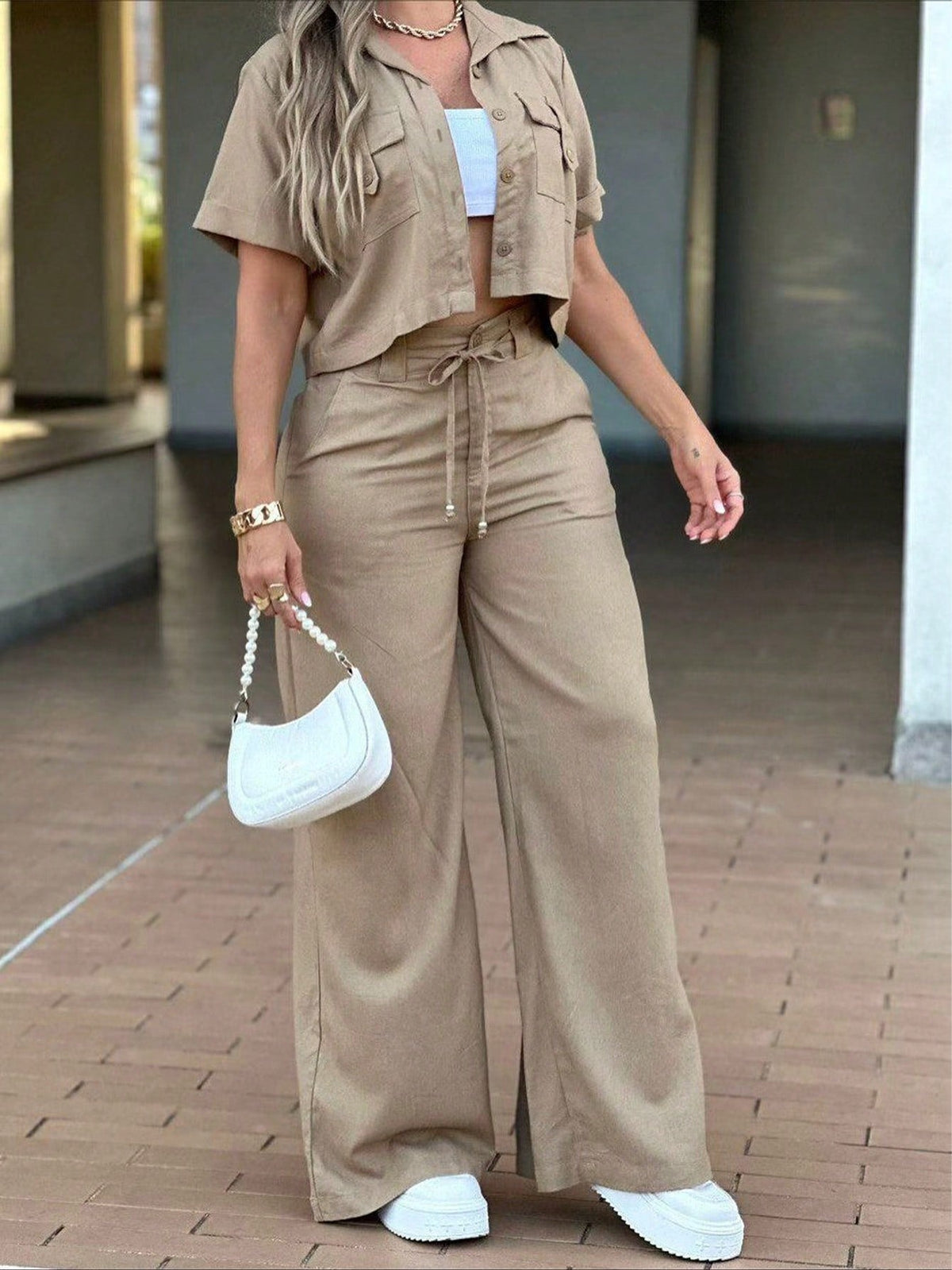 Conjunto Casual Feminino Zara