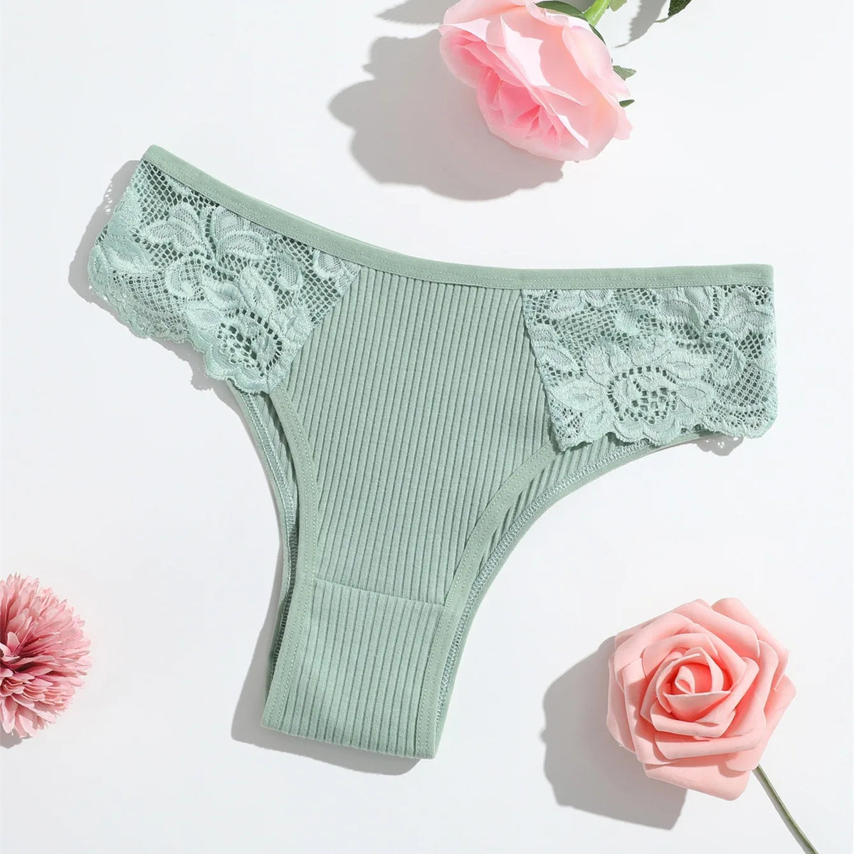 Kit 5 Calcinhas Comfort Belt Originais - 100% Algodão