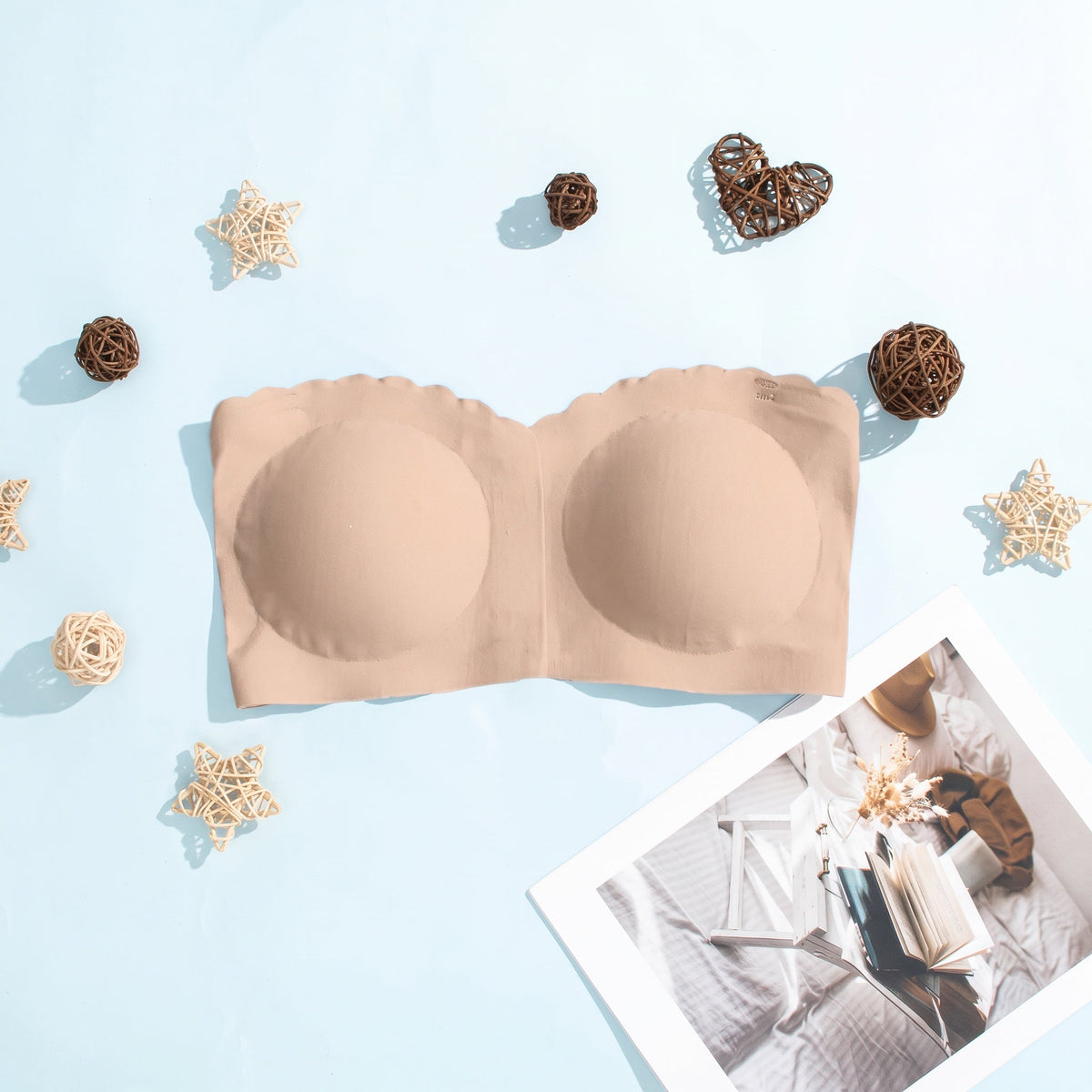 Sutiã Confort nude sem costura