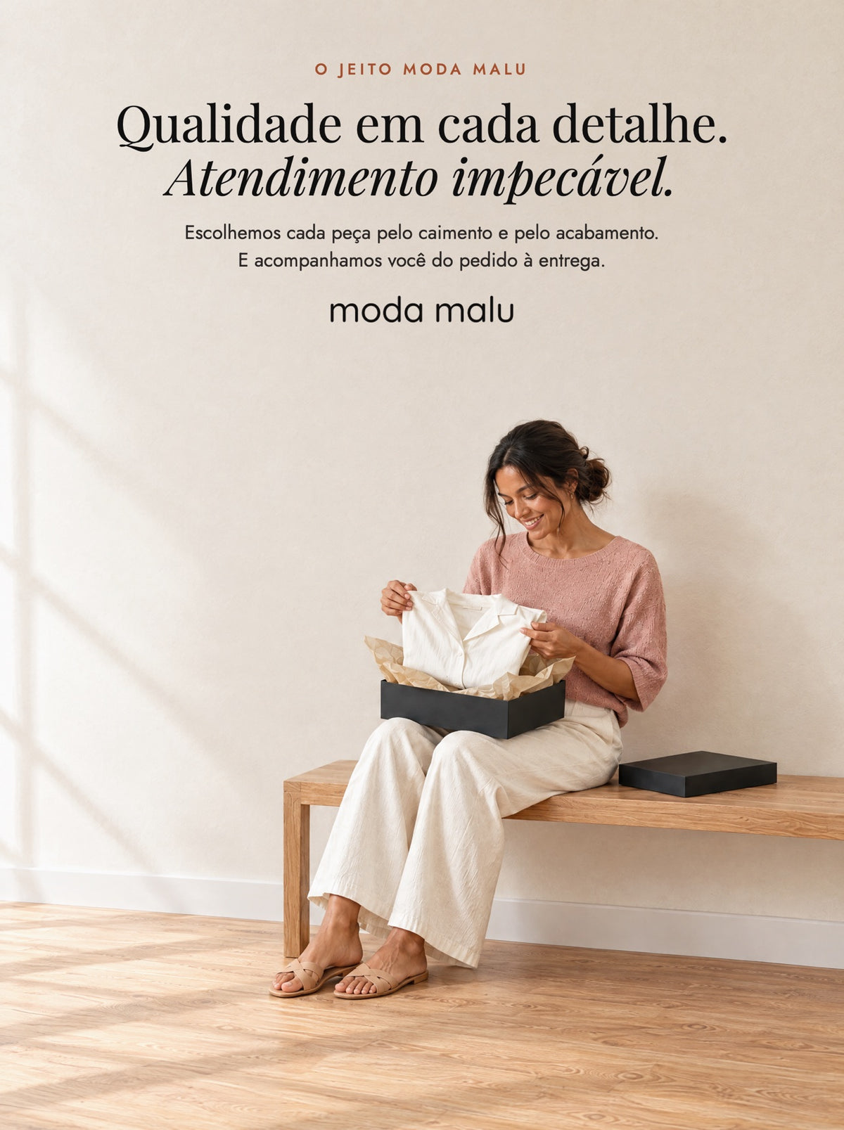 Moda Malu: Qualidade em cada detalhe. Atendimento impecável.
